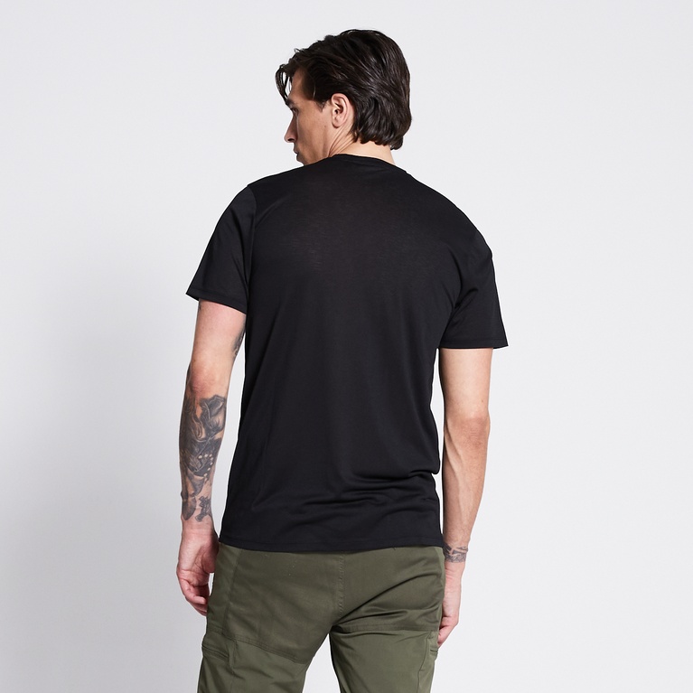 Lightweight tee "Od" Black-Black